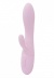 Вибратор с клиторальным отростком Kiara, цвет розовый