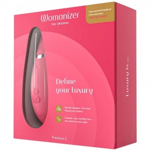 Бесконтактный клиторальный стимулятор Womanizer Premium, розовый