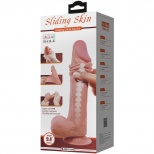 Фаллоимитатор-реалистик с мошонкой «Beautiful Catoblepas 8.1», цвет телесный, Baile BW-008106NR