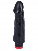 Вибромассажер гелевый, черный №27, MP-27352