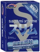 Презервативы Sagami "Xtreme Feel Fit 3D", 3 шт.