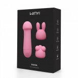 Вибратор Winyi Nana  PI Silicone батарейка 130*32