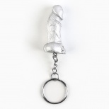 Брелок, серебро, 18+, 4,7 х 2,1 см