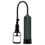Вакуумная помпа с пальчиковым насосом Erozon Penis Pump, черная  PM006-2