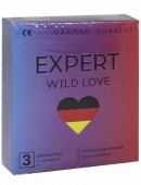 Презервативы Expert Wild Love ребристые с точками, 3 шт