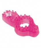 НАСАДКА РОЗОВАЯ С ШАРИКОМ ДЛЯ СТИМУЛЯЦИИ КЛИТОРА "TOYFA" ERECTION