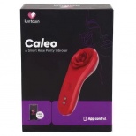 Вибратор «Funtown Caleo» в трусики, цвет красный, Magic Motion 861154