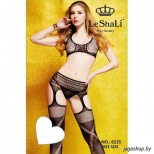 Комплект: Топ И Чулки С Поясом И Пажами DJ6135B