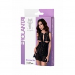 Эротическая комбинация Erolanta Margarita, черный (42-44)