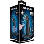 Мужской вибромассажер простаты «Mr.Play», 7+4 режимов, USB, черный,