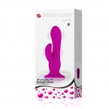 Вибратор кролик на присоске Pretty Love Alvin