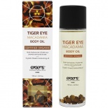Органическое массажное масло с камнями «Tiger Eye Macadamia», Exsens