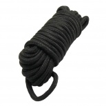 Верёвка для бондажа, чёрная,красная  10 м