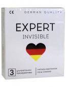 Презервативы Expert Invisible ультратонкие, 3 шт.