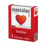 Презервативы Masculan Sensitive plus, 3 шт