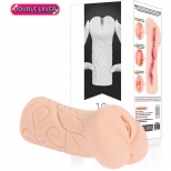 Kokos «Tattoo», мастурбатор вагина без вибрации с двойным слоем материала М03-001-06