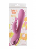 ПЕРЕЗАРЯЖАЕМЫЙ ВИБРАТОР TAKE IT EASY LILY 9029-03LOLA