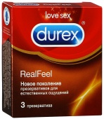 Презервативы Durex №3 RealFeel для естественных ощущений