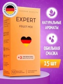 Презервативы EXPERT Fruit Mix Germany 15 шт., фруктовые ароматизированные