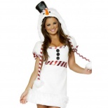 Костюм Снеговик, белый - S/M