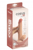 Ультра реалистичный фаллоимитатор Coeus с подвижной кожей, на присоске, 21 см FT-001089