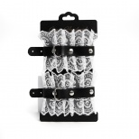 Наручники с белым кружевом CH-24013