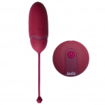 Виброяйцо на беспроводном пульте управления Love Story Mata Hari, бордовое