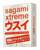 Презервативы Sagami "Xtreme 0.04 SuperThin" 3 шт.