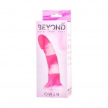 Фаллоимитатор Beyond by Toyfa, Owen, силикон, розовый, 18 см