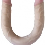 ДВОЙНОЙ ФАЛЛОИМИТАТОР КИБЕРСКИН LESBIAN SERIES арт.931300