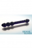 ФАЛЛОИМИТАТОР СТЕКЛО  ДВОЙНОЙ 17.5 СМ. SEXUS GLASS