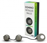 Вагинальные шарики металлические, хромированные черные