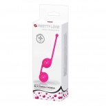 Вагинальные шарики на сцепке PrettyLove Kegel Tighten Up III, розовые