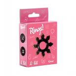 ЭРЕКЦИОННОЕ КОЛЬЦО RINGS GEAR BLACK 0112-21LOLA
