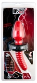 Вибровтулка красная 10 см, красный
