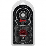 Анальная цепочка Kink - Solid Anal Balls 13 чёрная