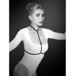 Упряжь-фиксация на грудь Bijoux Pour Toi Pamela, черная - OS