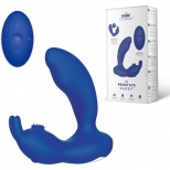 Стимулятор-кролик для простаты «The Prostate Rabbit» на радиоуправлении, цвет синий, TRC-013NAV