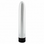 Вибратор серебристый универсальный