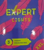 Презервативы EXPERT Lights XXL 3 шт., ультратонкие NEW