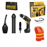 СЕКС НАБОР С РЕБРИСТЫМ ЧЛЕНОМ 7 ПРЕДМЕТОВ DRILLDO SPIRAL SET 6 PC