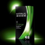 Презервативы Vitalis Premium 12 шт. - увелич р-ра (шир 57mm)