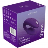 Вибратор для пар «Sync 2», цвет фиолетовый