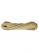 Веревка ДЖУТОВАЯ натуральная, необрааботанная, длина 10м, диаметр 8 мм