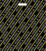 Пакет с вырубной ручкой "Stones & Samson", 50х40 см