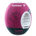 Инновационный влажный мастурбатор-яйцо «Satisfyer Egg Single Bubble»