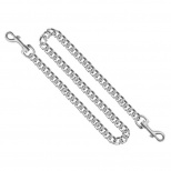 Цепной переходник с карабинами на обоих концах 70 см. Джага-Джага, серебристый