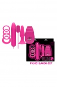 ВИБРОНАБОР РОЗОВЫЙ FLIRTY KIT SET THE ULTIMATE JOY FOR COUPLES