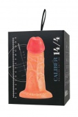 Фаллоимитатор реалистичный, RealStick CALIBER, 14 см, Ø4