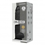 SileXD Фаллоимитатор Model 7, 15, черный 